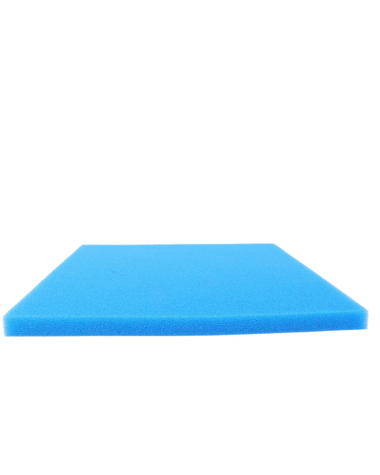 gws Filtermatte Teich und Aquarium, zuschneidbar, 50 cm x 50 cm x 3 cm, blau, 30 PPI
