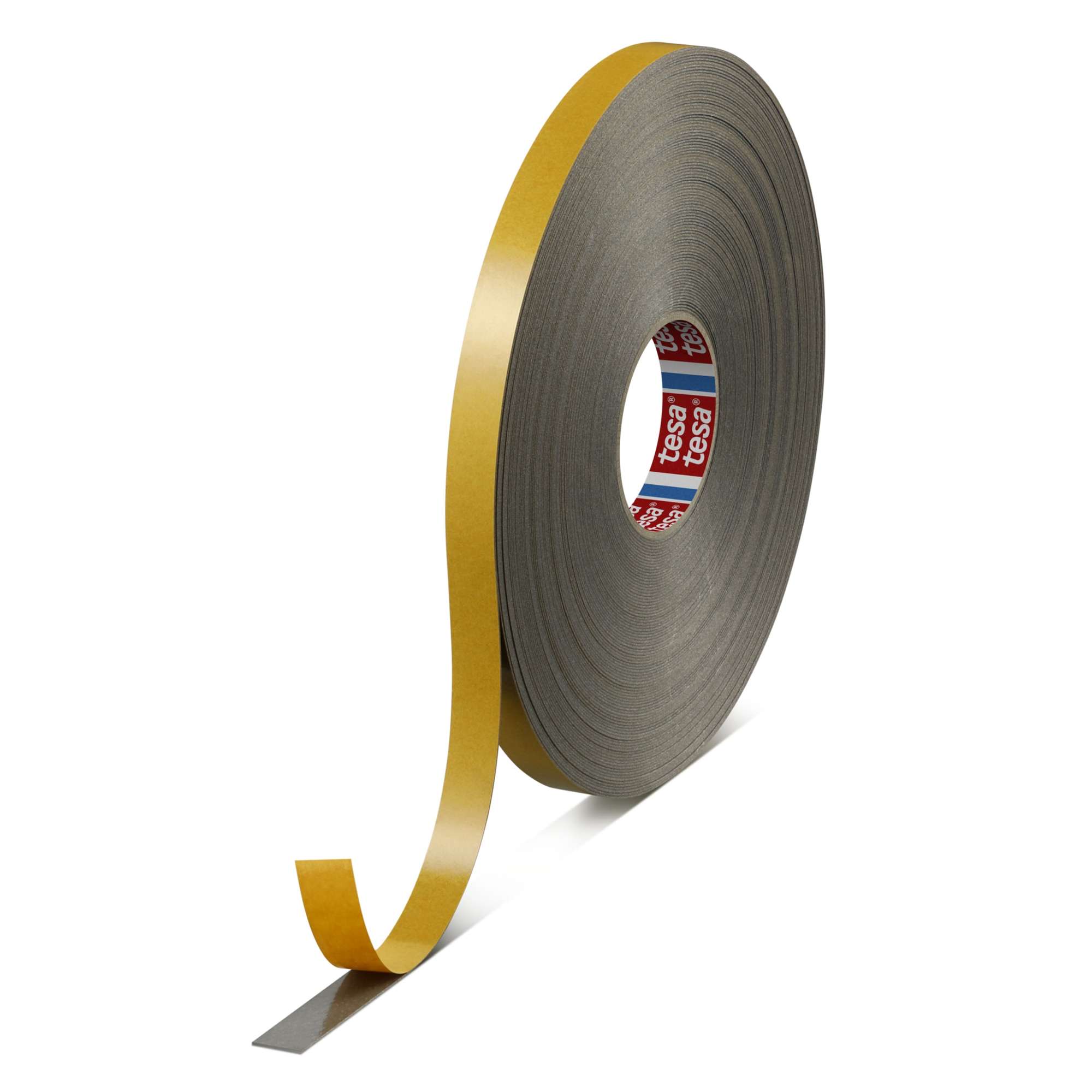 tesafix 62510 Doppelseitiges PE - Schaumklebeband, 50 m x 19 mm, schwarz