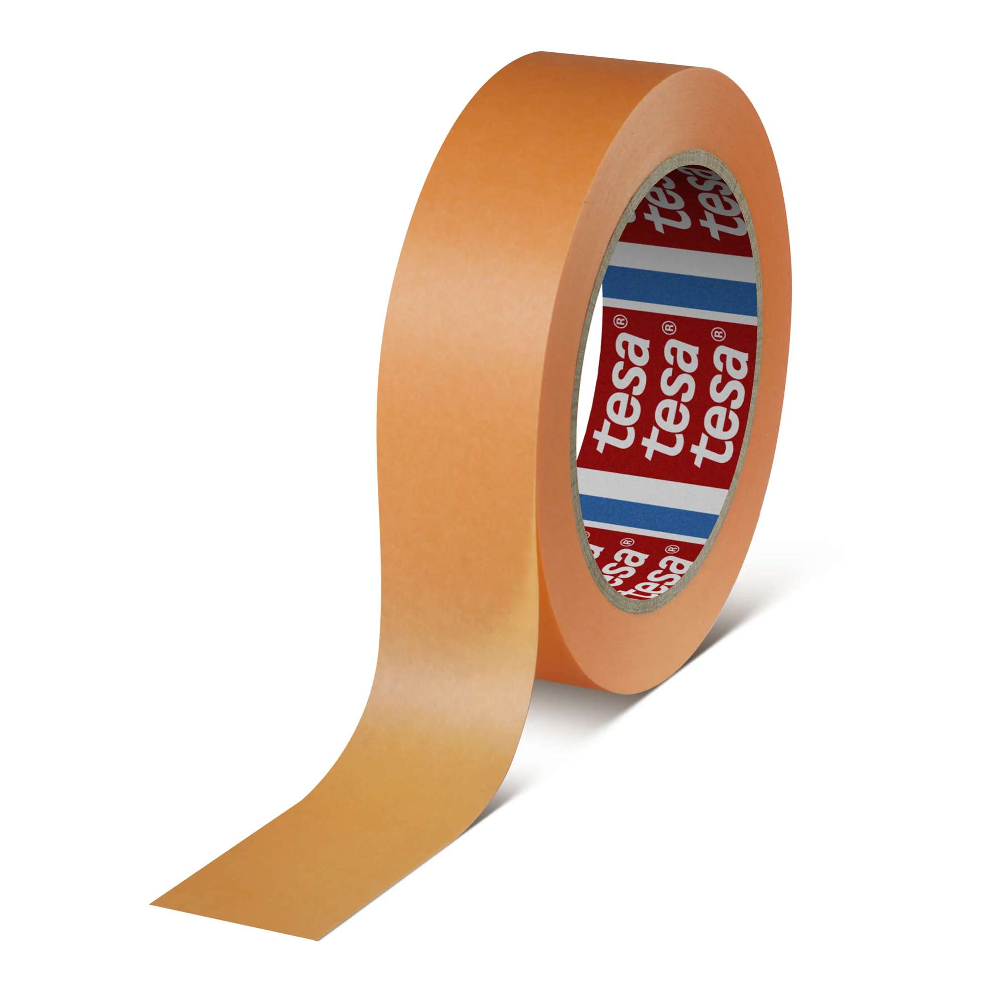 tesa 4342 Premium Praezions-Kreppklebeband, 50 m x 30 mm, orange