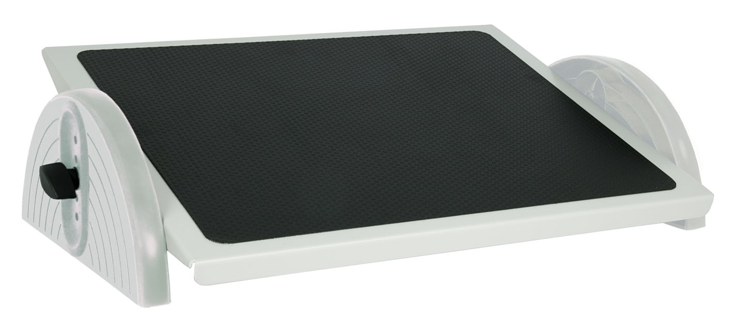 WEDO Fußstütze Relax Steel lgrau, verstellbar