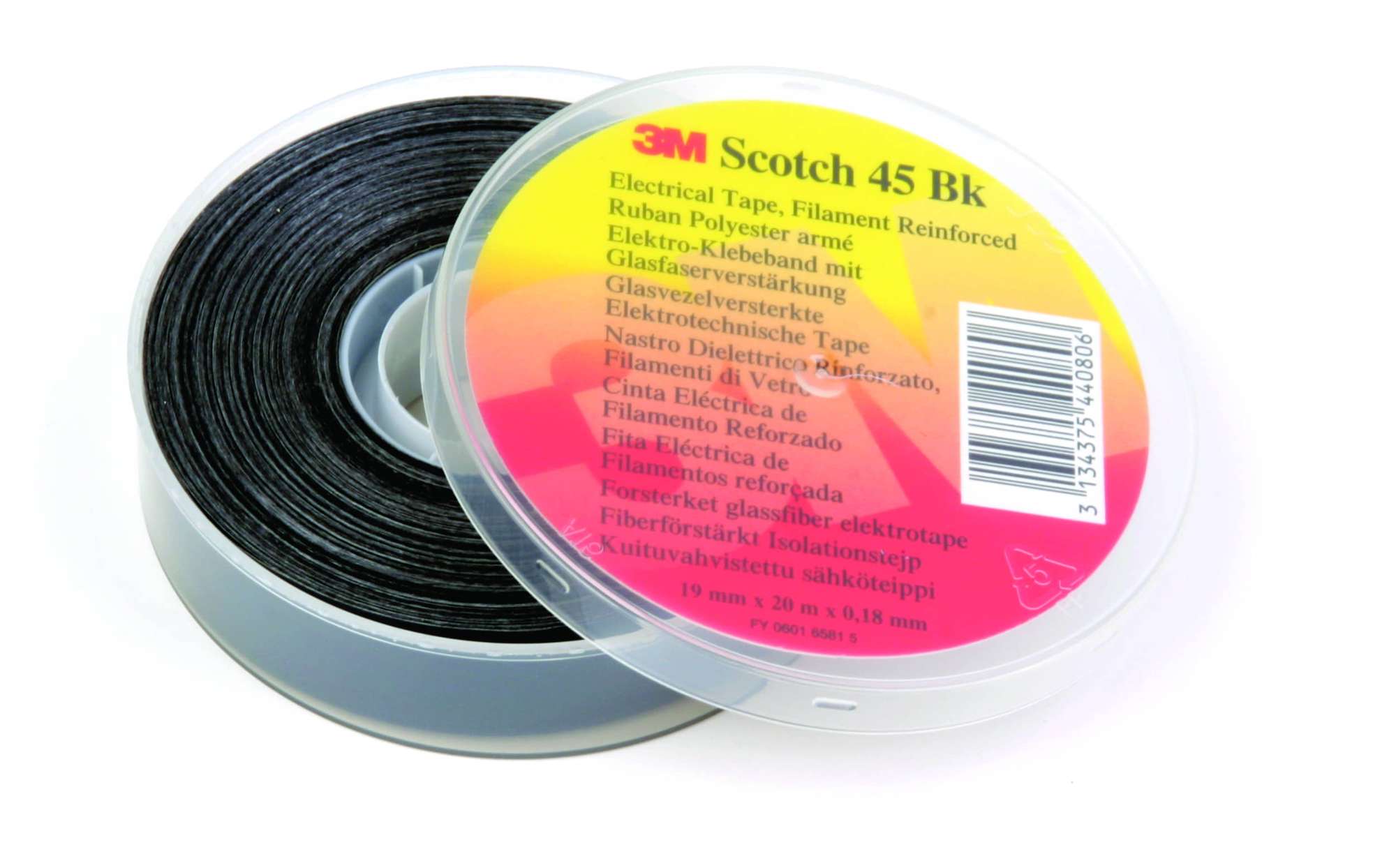 3M Scotch 45BK Glasfaser-PE-band,