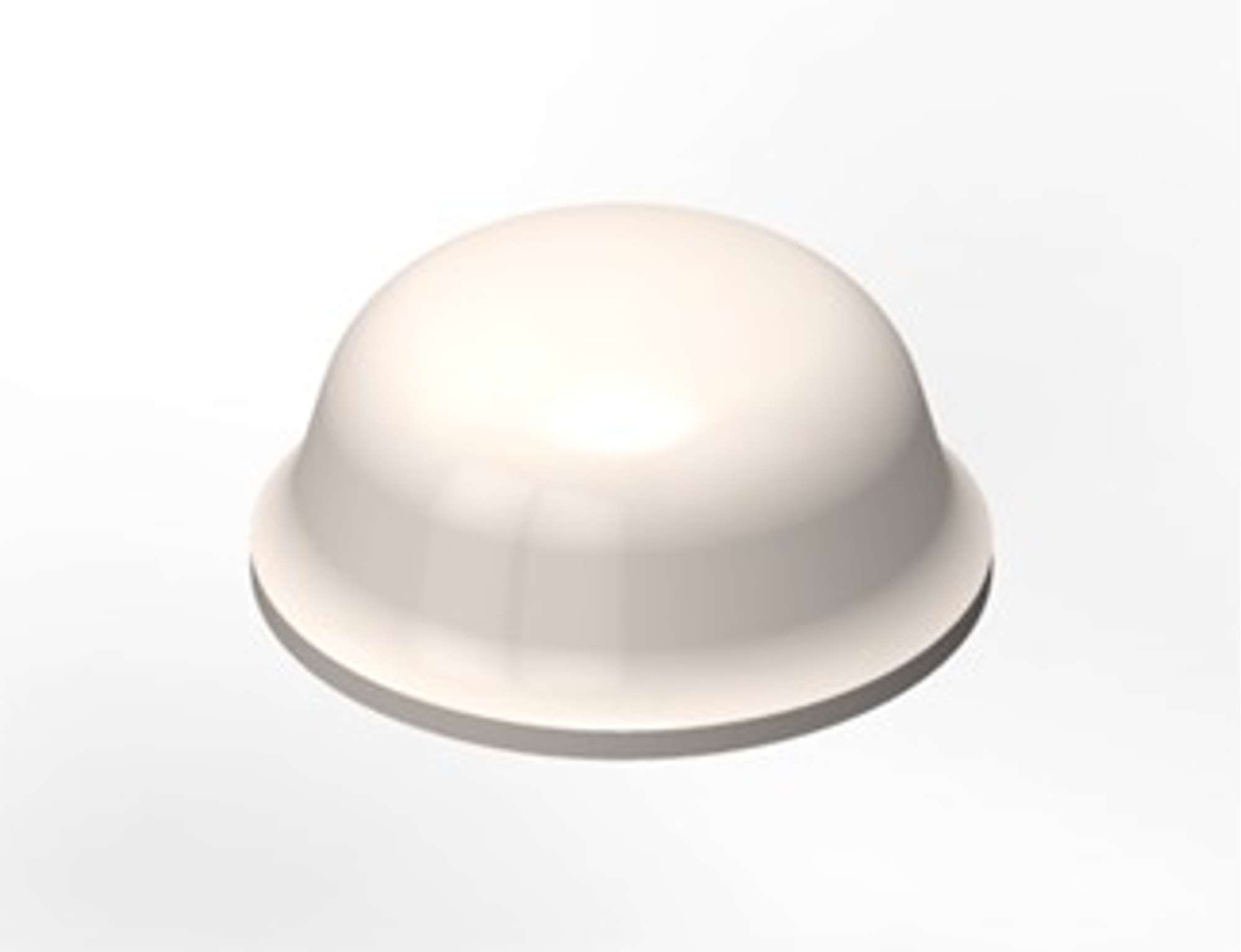 3M Bumpon SJ5003 Elastikpuffer, Weiss, 11,1 x 5,0 mm, Klebstoff Natur-Kautschuk R-30