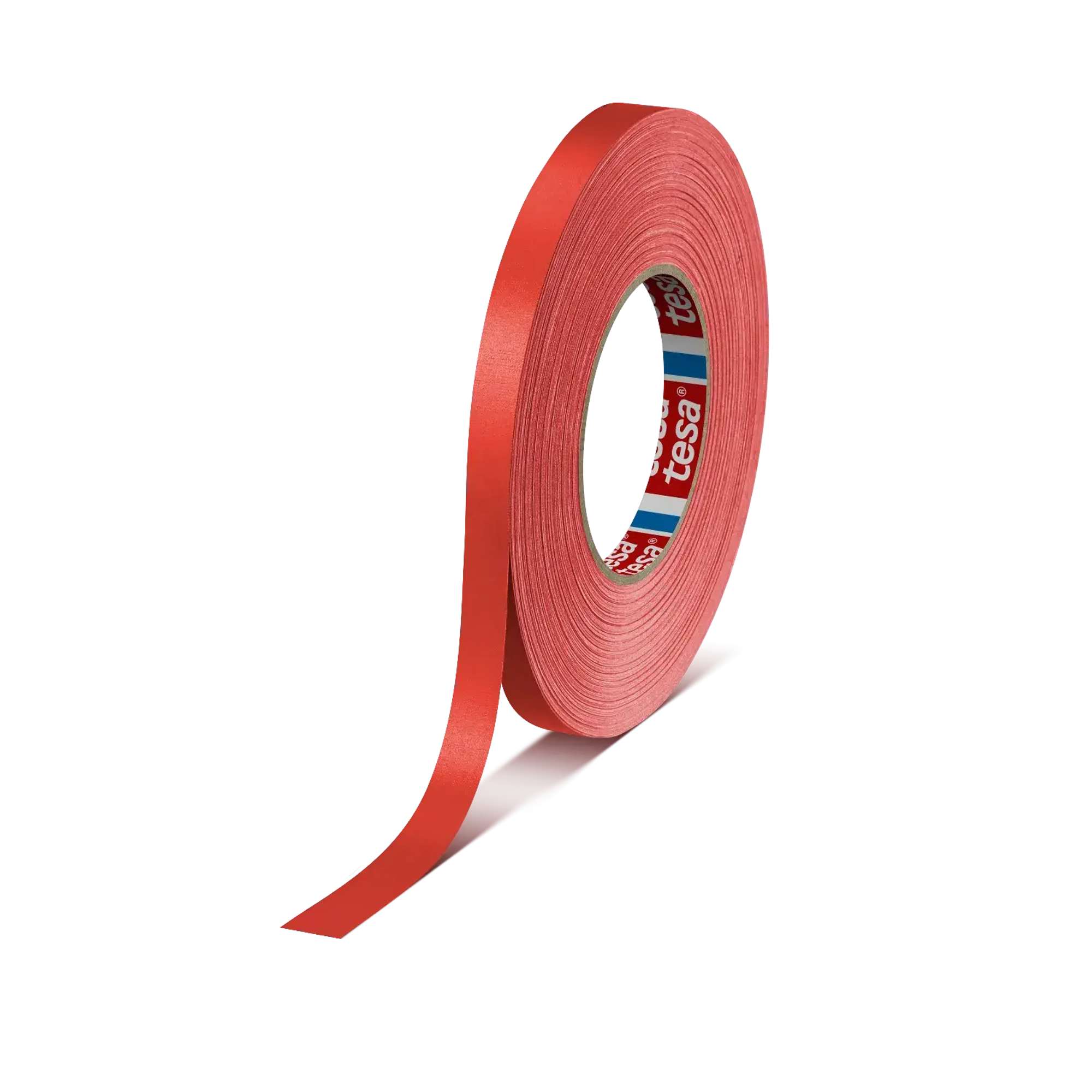 tesaband 4651 Premium Gewebeband, 50 m x 12 mm, rot